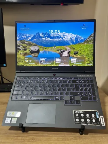 Notebook Lenovo Legion 5i Intel i7 10th Gen 16 GB RAM RTX 2060 6GB 512GB SSD