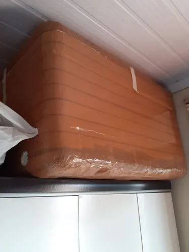 Caixa Térmica 120L NOVA isolada Fita Plástica