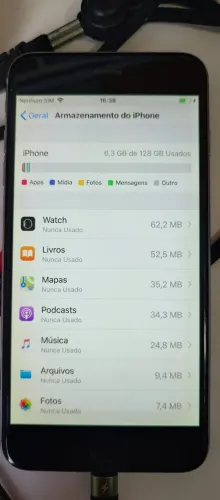 iPhone 6 Plus 128 Gb Cinza-espacial (Usado)