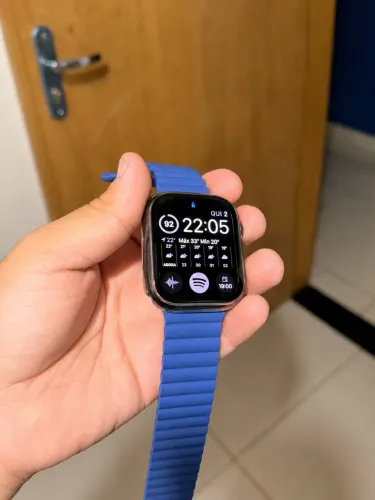 Apple Watch Series 9 45mm GPS | NF + Cabo Original + 2 Pulseiras Originais ?