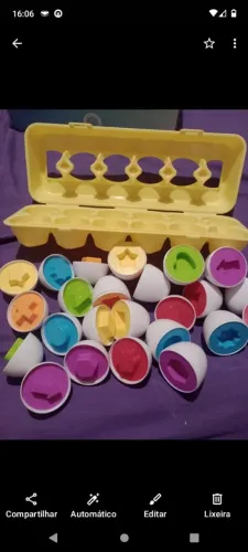 Brinquedo de encaixar peças 