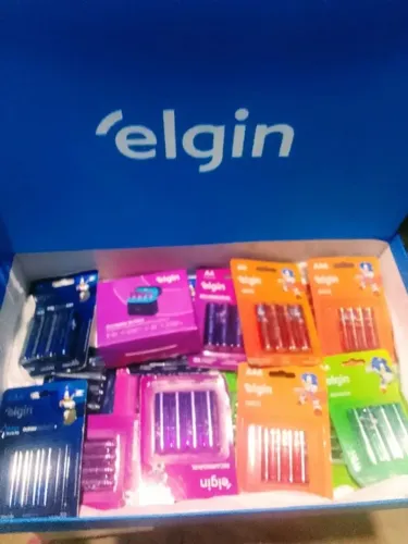 Kit Pilhas Elgin Com Carregador Incluso Na caixa 200 valor