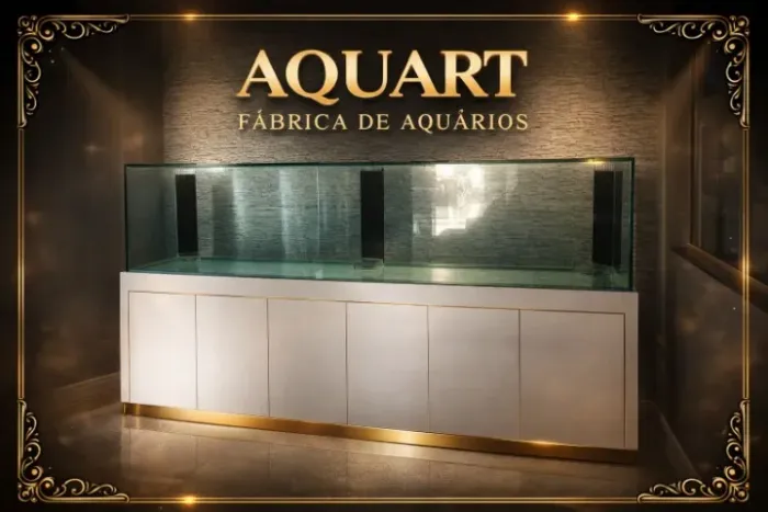 ? Aquário 250x50x70 cm completo extra clear?