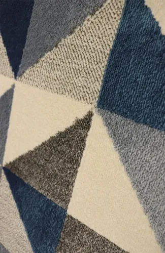 Tapete São Carlos Supreme Ladrilho Azul