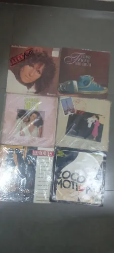 Vinil artistas internacionais e novela lote