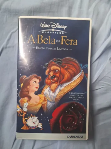 A Bela e a Fera ORIGINAL, edição limitada VHS, DUBLADO