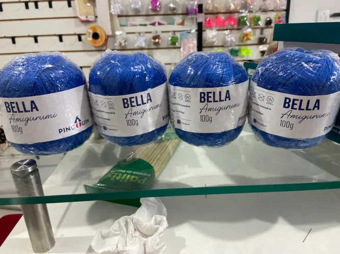 4 linhas de 100g Bella amigurumi