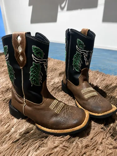 Bota country infantil menino