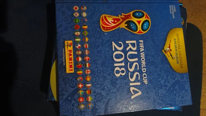Álbum FIFA World Cup Russia 2018 Panini - Completo + caixa original