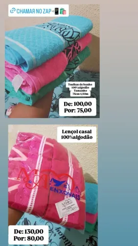 Toalhas de banho