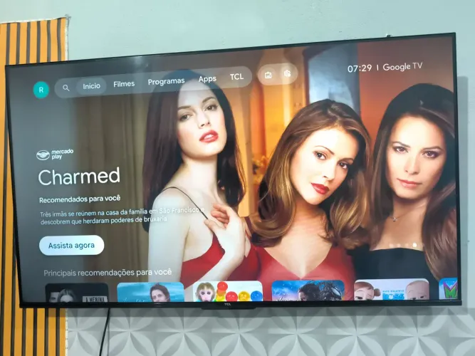 SMART TV 50 TCL ANDROID 4K DAS. NOVAS