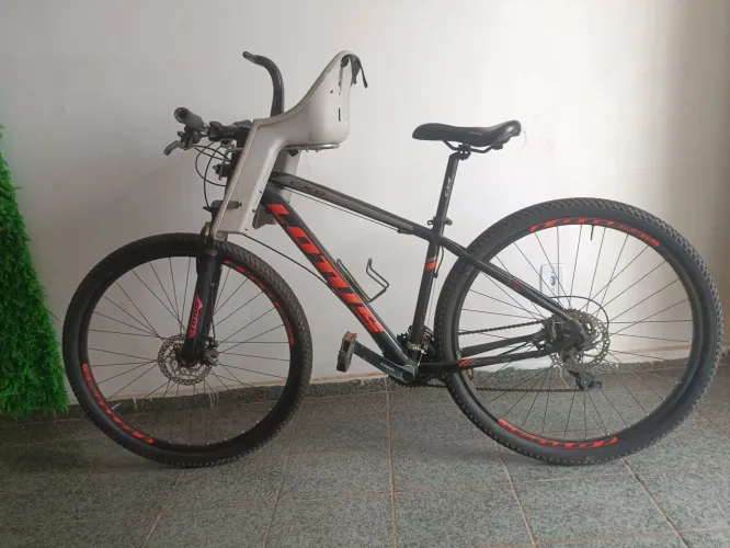 Bike Lótus Aro 29 Com Cadeira Infantil Completa