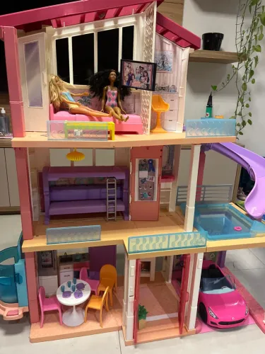 Casa da Barbie +2 Barbies+carro da Barbie original