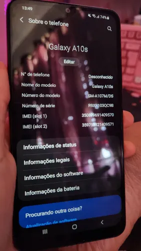 Galaxy A10s