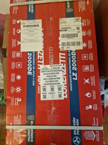 Aquecedor de água a GN