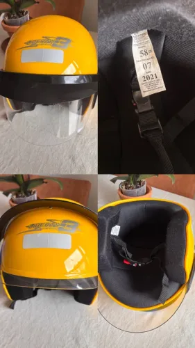 Capacete Aberto Pro Tork Liberty 3 Solid COR/AMARELO TAMANHO/58