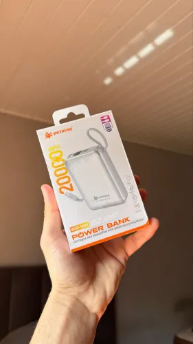 Power Bank Peining Compacto Bonito e Potente