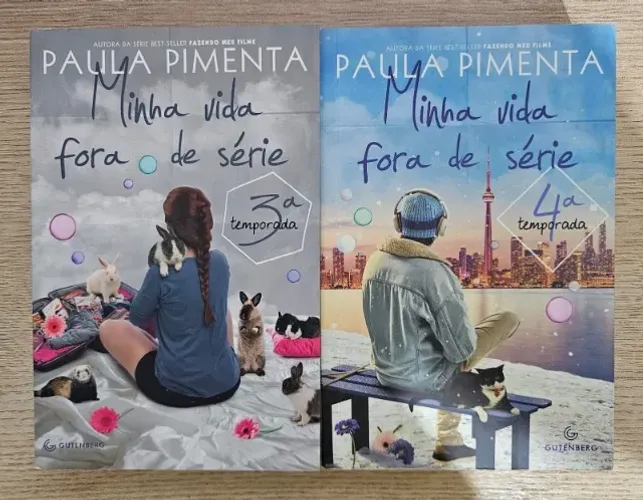 Kit 2 Livros | Minha Vida Fora de Série 3° e 4° Temporada - Paula Pimenta