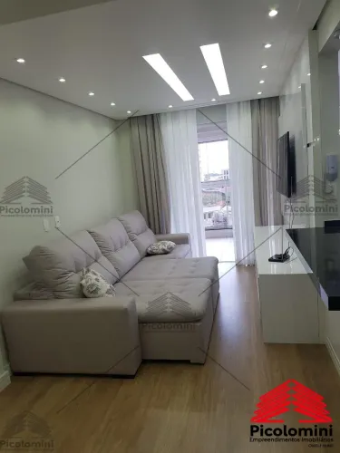 Apartamento São Caetano do Sul Mobiliado: 3 quartos, 1 suíte, Varanda gourmet, 3 banheiros
