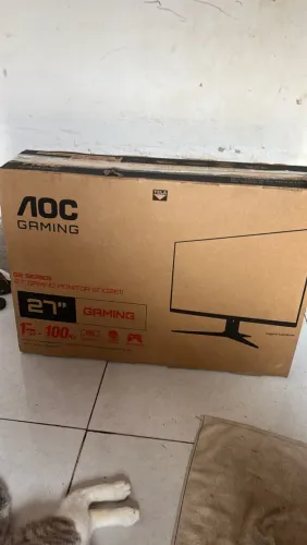 Vendo MONITOR AOC 27 NOVO NOVO!