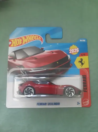 Hot Wheels Ferrari 12 cilindri