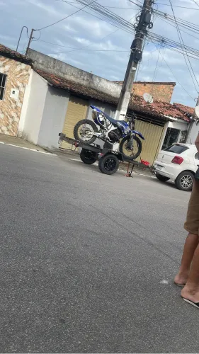 Moto de trilha ou motocross