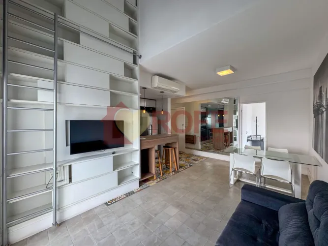 Apartamento no Brooklin | 73 m² | Pé-Direito Duplo | 2 Suítes | Vista Livre | Penn Tower