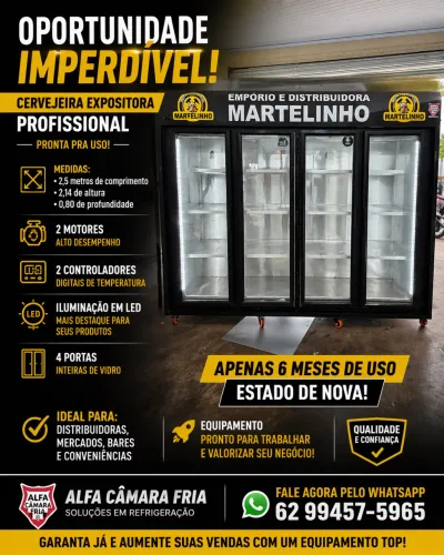 Cervejeira 2/5 de comprimento