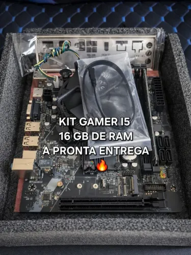 Kit gamer i5 novo 16 gb de ram