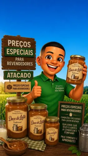 Doces de leite direto de minas gerais