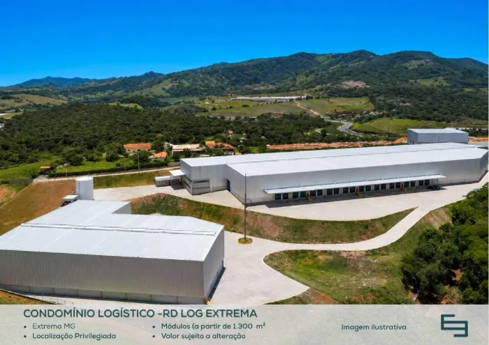 Galpão para alugar em Extrema/MG com 3.822,06 m² em condomínio logístico