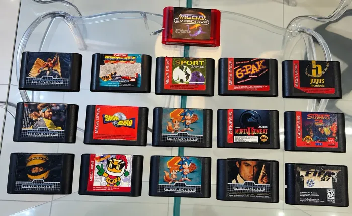 Fitas originais de mega Drive