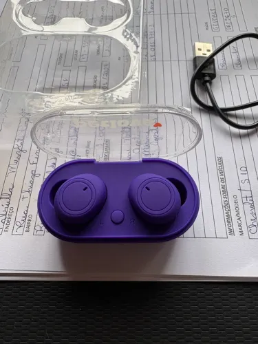 Fone de ouvido exclusivo e novo