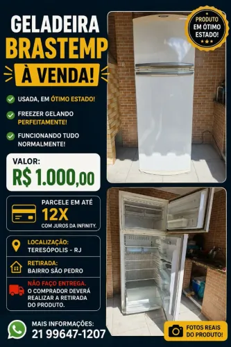 Geladeira Brastemp