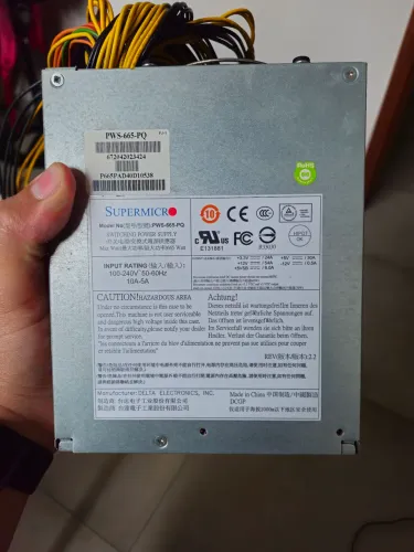 Fonte Supermicro PWS-665-PQ 665W