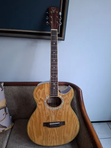 Violão Folk PHX Phoenix AD61 Regulado c/ Cordas Novas *SOMENTE VENDA