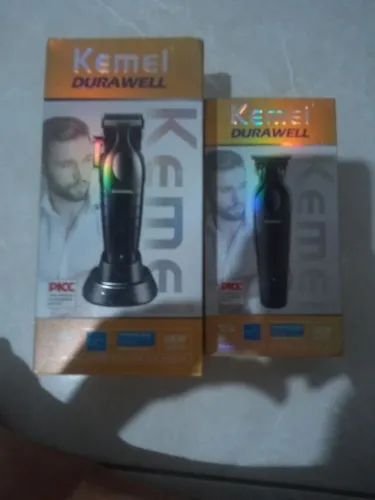 Kit maquina se cortar cabelo kemei