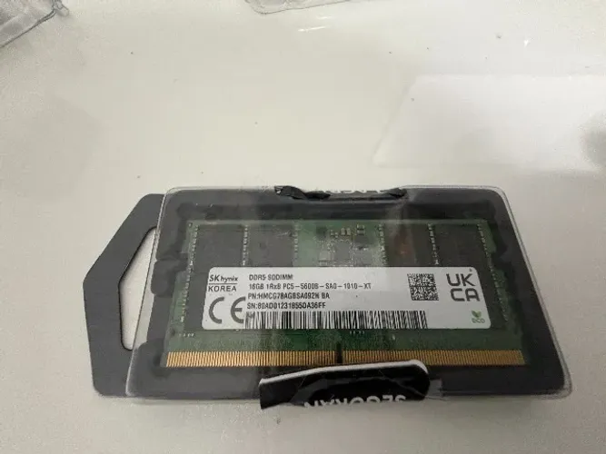 Memória Notebook 16gb Sk Hynix Ddr5 5600mhz - Lacrada