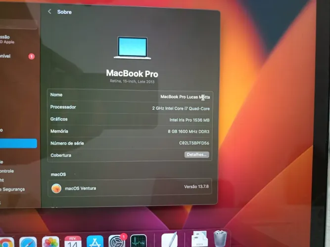 MacBook Pro Retina, 2013