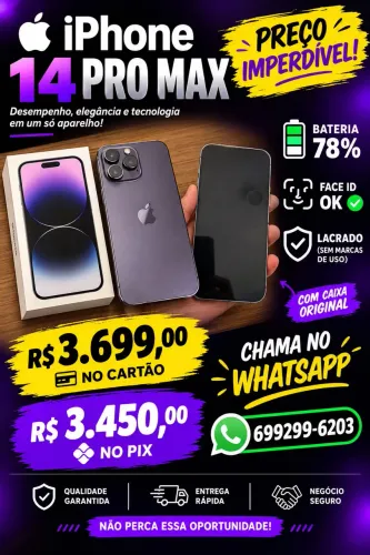 IPHONE 14 PRO MAX LACRADO