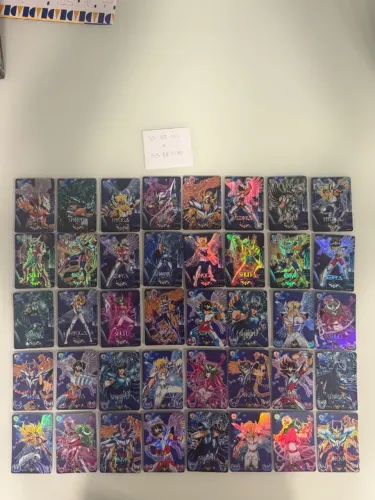Cartas Kayou Cavaleiros do Zodíaco Série SS-SR-001 a 040 (kit completo)