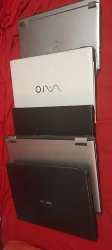 5 notebooks para retirada de peças
