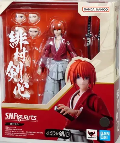 Himura Kenshin Samurai X S.H.Figuarts Bandai NOVO<br>