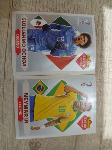 Card legend extra sticker