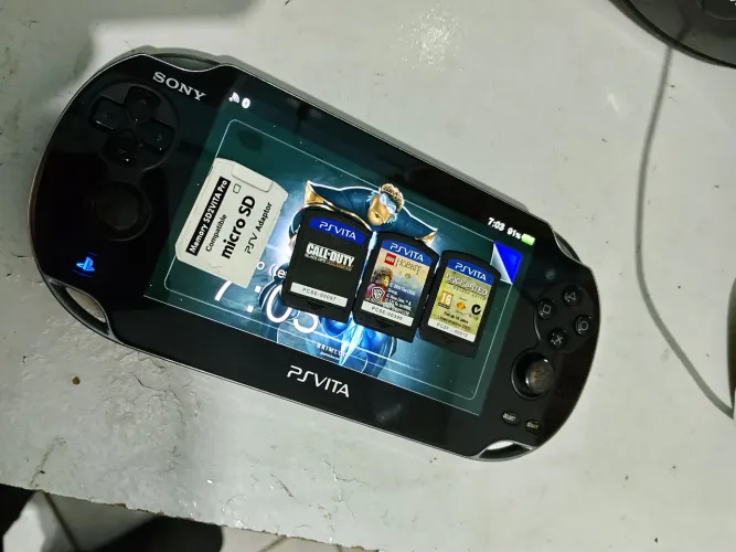 Psvita FAT troca em acessórios de PS4.