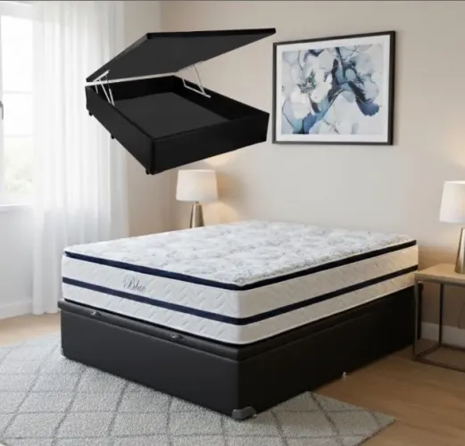 Conjunto Casal Prime Baú Preto