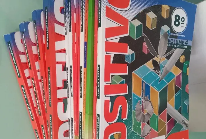 Livros Positivo 8º ano do Ensino Fundamental