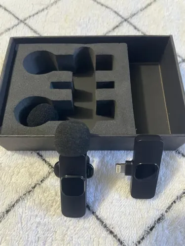 Microfone Lapela K9 para Iphone - Excelente qualidade apenas um lapela