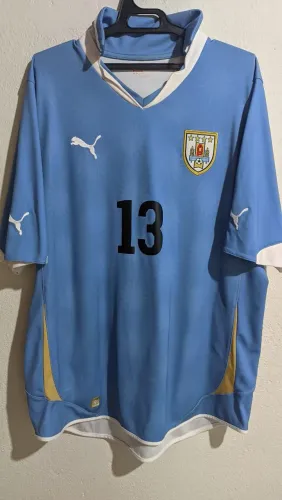 Camisa Original da Seleção Uruguaia Copa 2010