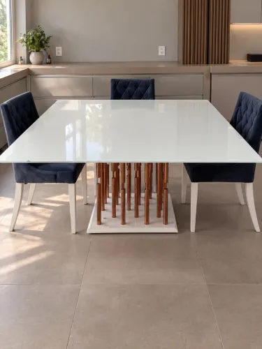 Mesa de jantar elegante